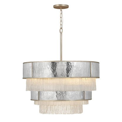 Fredrick Ramond Reverie 12 Light 32" Wide Waterfall Drum Chandelier