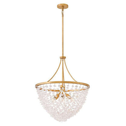 Fredrick Ramond Myra 6 Light 24" Wide Crystal Pendant