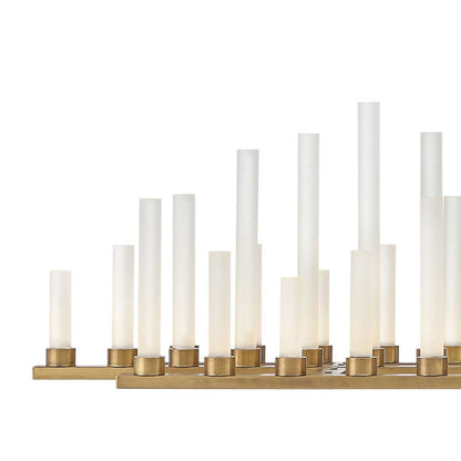 Fredrick Ramond Trinity 50 Light 48" Wide LED Linear Chandelier