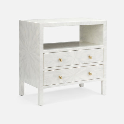 Phoenix Faux Horn Nightstand