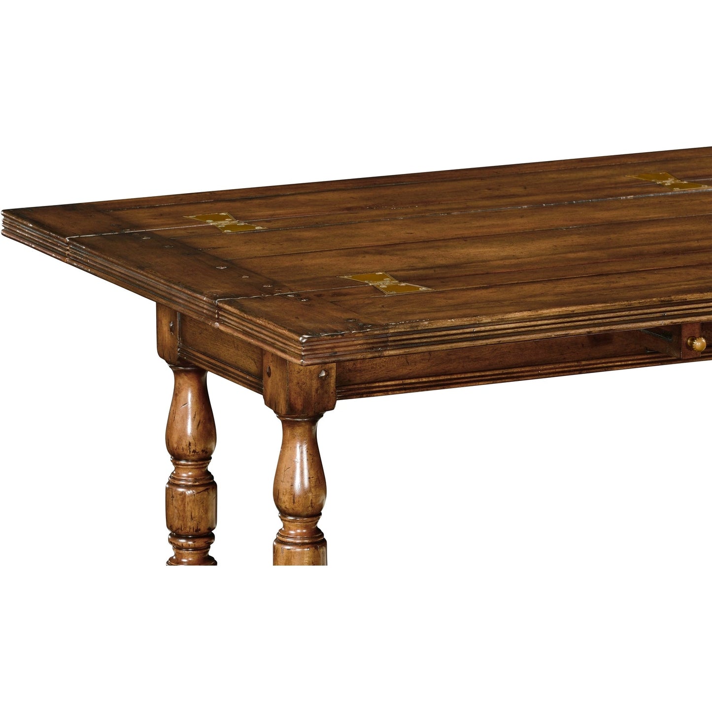 Jonathan Charles Small Walnut Hunt Table (492704-WCD)