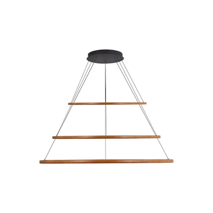 Golden Lighting Veritas 71" Wide Ring Chandelier