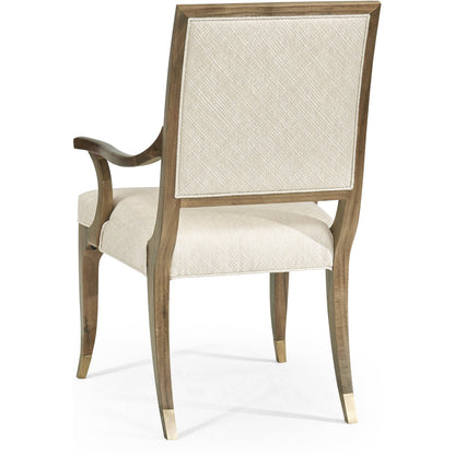 Jonathan Charles Hamilton Dining Armchair (496001-AC-PGA-F200) - Set of 2