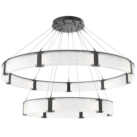 Hammerton Studio Parallel 72" Wide LED Ring Chandelier