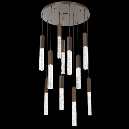 Hammerton Studio Axis 11 Light 30" Wide LED Multi Light Pendant