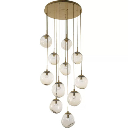 Hammerton Studio Aster 38" Wide 11 Light LED Crystal Multi Light Pendant