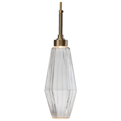 Hammerton Studio Aalto 53" Wide Artisan Crafted Geometric Optic Glass 12 Light Oval Starburst Chandelier