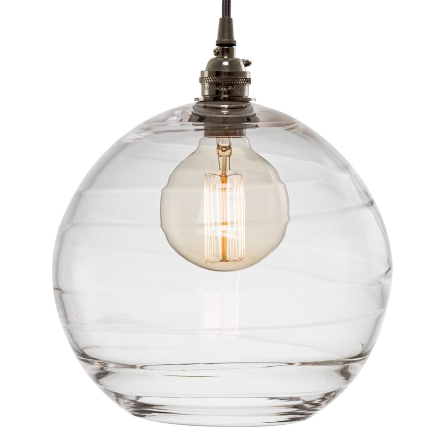 Hammerton Studio Misto 40" Wide Artisan Crafted Optic Glass 5 Light Linear Pendant