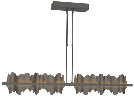 Hildene Large LED Pendant - Iron - Dark Smoke