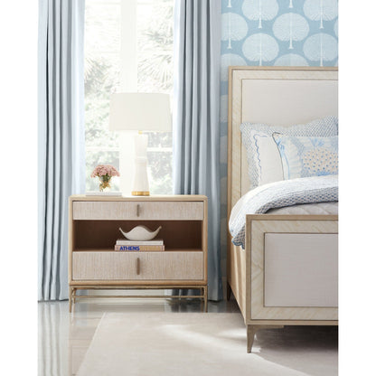 Jonathan Charles Clapotis Danish Cord Nightstand (500424)
