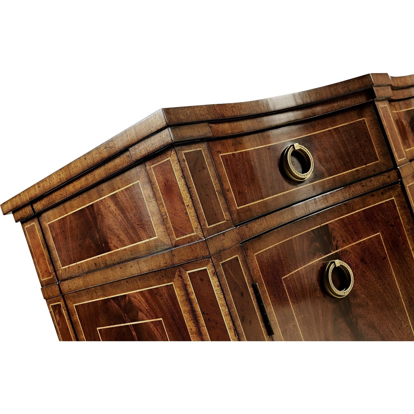 Jonathan Charles Buckingham Serpentine Sideboard (494662-MAH)