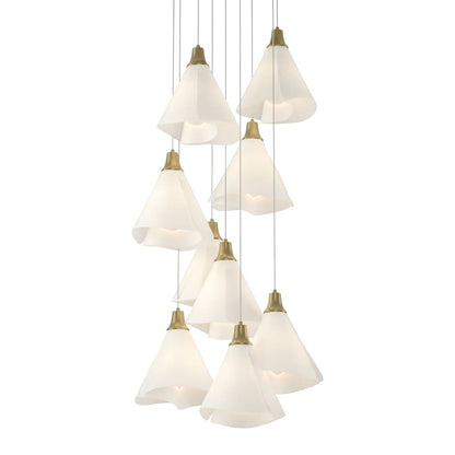 Hubbardton Forge Mobius 9 Light 21" Wide Multi Light Pendant