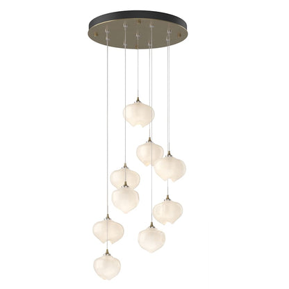 Hubbardton Forge Ume 9 Light 21" Wide Multi Light Pendant
