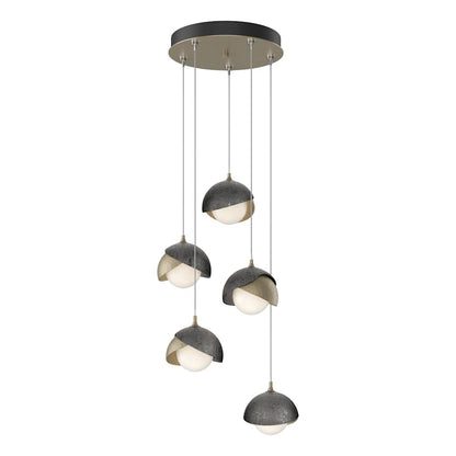 Hubbardton Forge Brooklyn 5 Light 16" Wide Suspension Multi Light Pendant