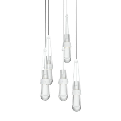 Hubbardton Forge Link 5 Light 13" Wide Multi Light Pendant