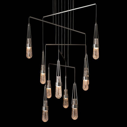 Hubbardton Forge Link 10 Light 35" Wide Multi Light Pendant