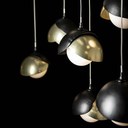 Hubbardton Forge Brooklyn 10 Light 45" Wide Suspension Multi Light Pendant