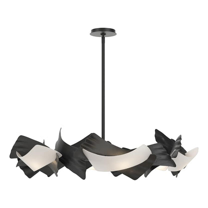 Hubbardton Forge Crest 6 Light 38" Wide Abstract Pendant