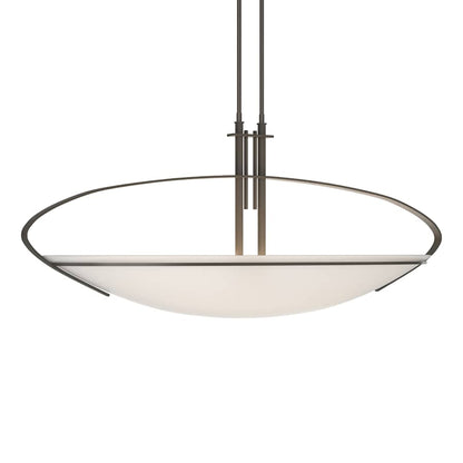 Hubbardton Forge Mackintosh 2 Light 41" Wide Linear Pendant with Customizable Glass Shade