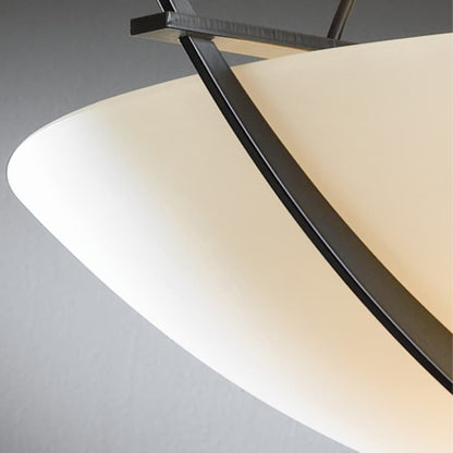 Hubbardton Forge Mackintosh 2 Light 41" Wide Linear Pendant with Customizable Glass Shade
