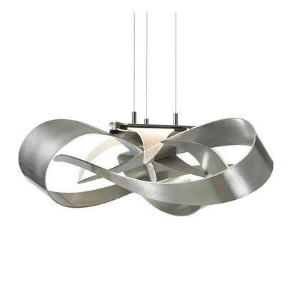 Hubbardton Forge Flux 27" Wide LED Abstract Chandelier