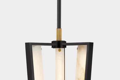 Hudson Valley Edgemere 16" 4 Lt. Aged Brass Pendant