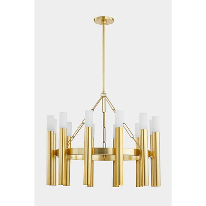 Hudson Valley Lighting Pali 12 Light 29" Wide Ring Chandelier