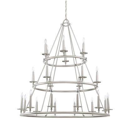 James Allan Chatham 24 Light 48" Wide Chandelier