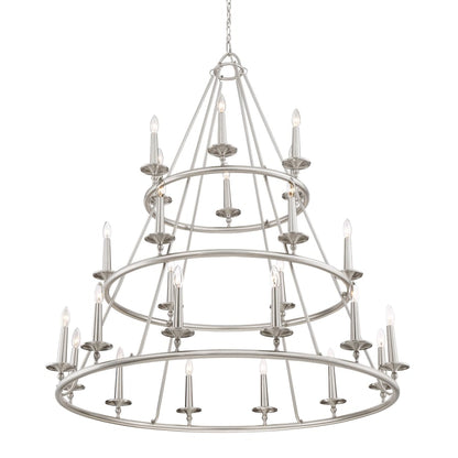 James Allan Chatham 24 Light 48" Wide Chandelier