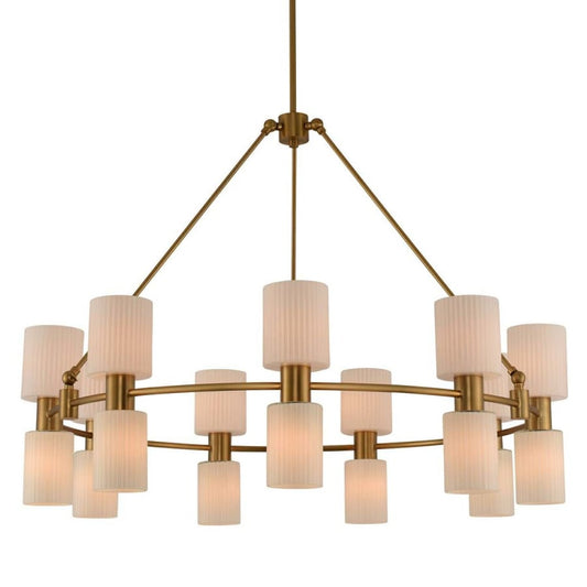 Kalco Harlowe 18 Light 40" Wide Ring Chandelier