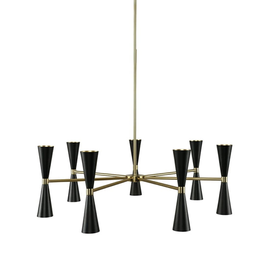 Kalco Milo 14 Light 35" Wide Chandelier