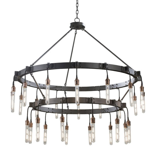 Kalco Stuyvesant 28 Light 48" Wide Ring Chandelier