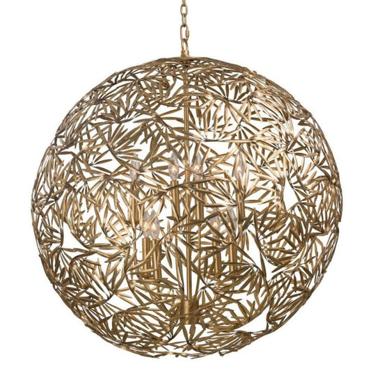 Kalco Jardin 8 Light 32" Wide Pendant