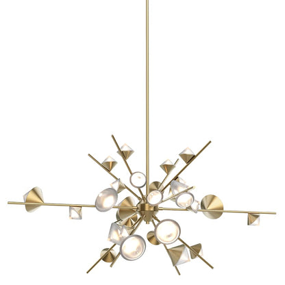 Kuzco Lighting Geode 48" Wide LED Abstract Sputnik Chandelier