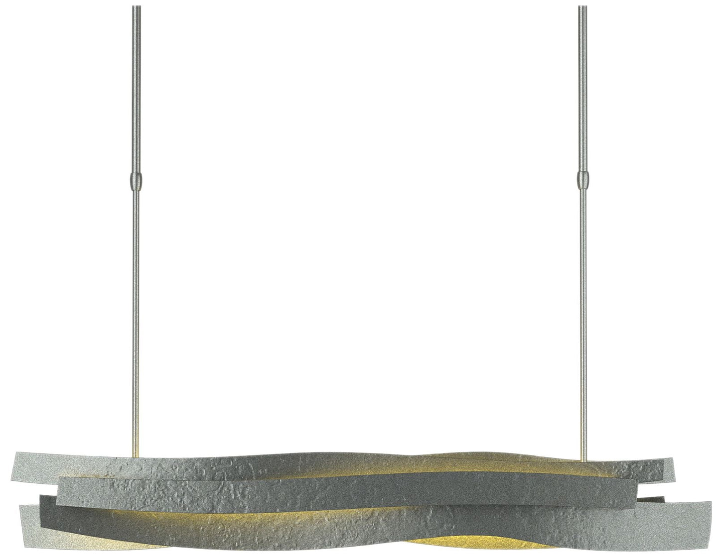 Landscape LED Pendant  - Vintage Platinum Finish - Standard Height