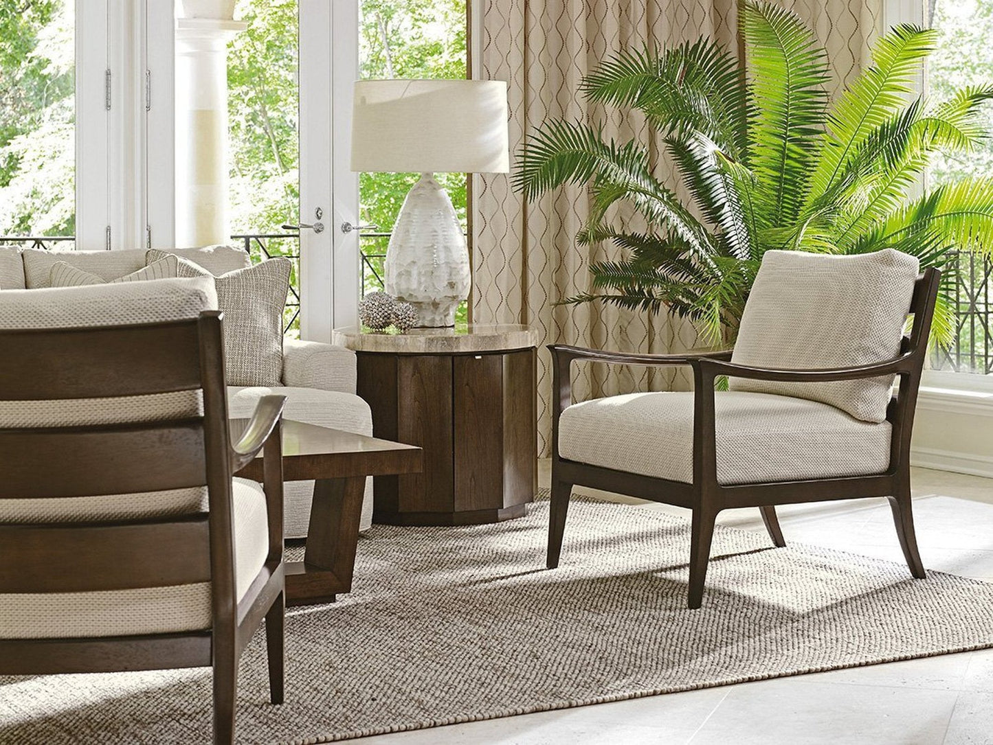 Lexington Laurel Canyon Glendora Drum Table