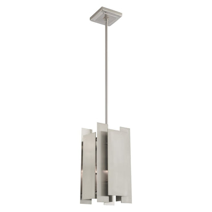 Livex Lighting Varick Single Light 8" Wide Mini Pendant