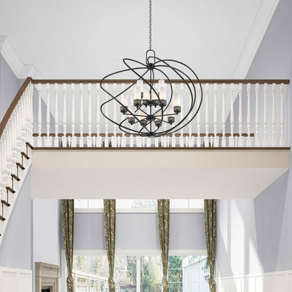 Livex Lighting Westfield 12 Light 2 Tier Chandelier