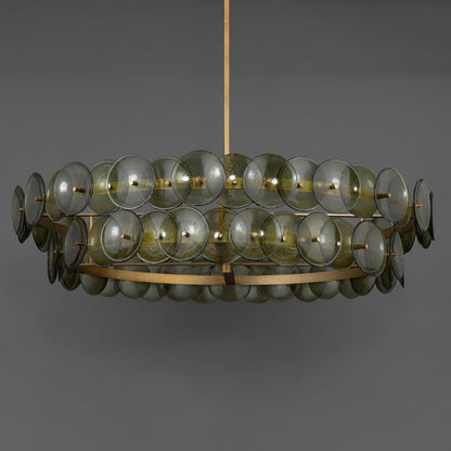Maxim Loren 6 Light 42" Wide Drum Chandelier