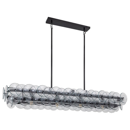 Maxim Loren 4 Light 54" Wide Linear Pendant