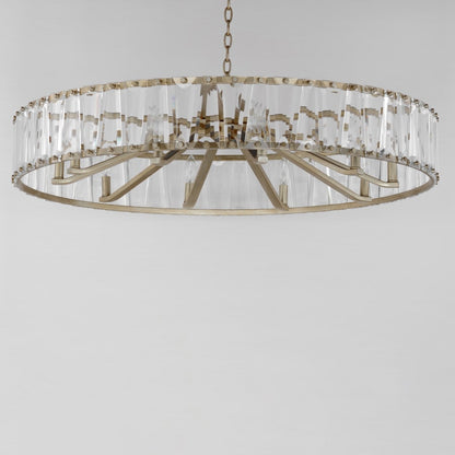 Maxim Odeon 10 Light 40" Wide Crystal Drum Chandelier