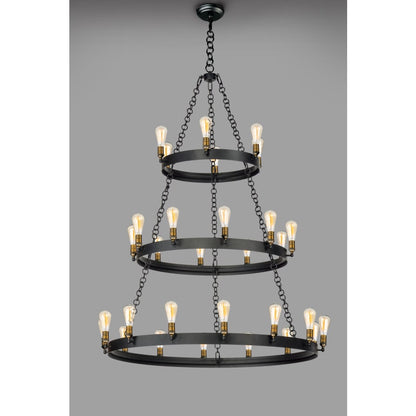 Maxim Noble 50" Wide 30 Light Chandelier