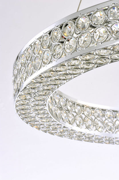Maxim Eternity 39 3/4" Wide Chrome LED Pendant Light