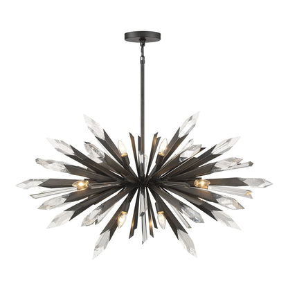 Metropolitan Elsa 12 Light 42" Wide Crystal Pendant