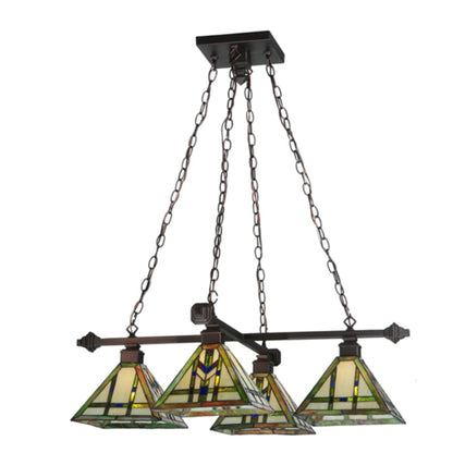 Meyda Tiffany Prairie Wheat 4 Light 51" Wide Chandelier