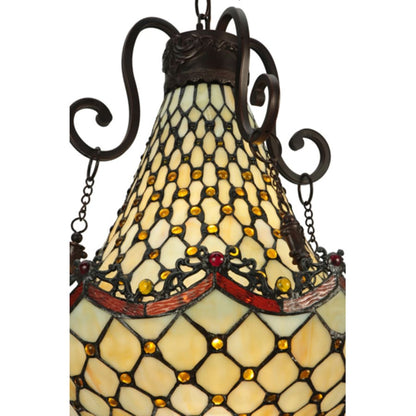 Meyda Tiffany Katherine 3 Light 16" Wide Pendant
