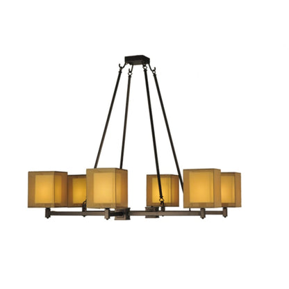 Meyda Tiffany Horizon Bay 6 Light 48" Wide Chandelier