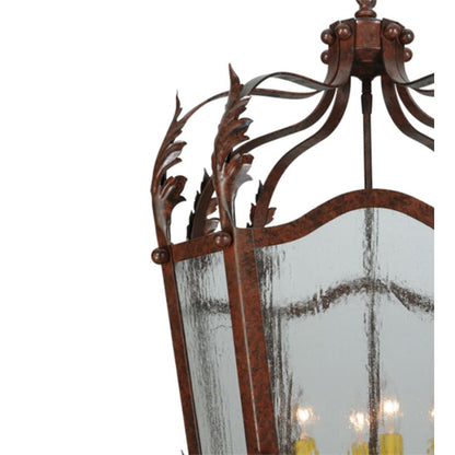 Meyda Tiffany Citadel 4 Light 22" Wide Taper Candle Pendant