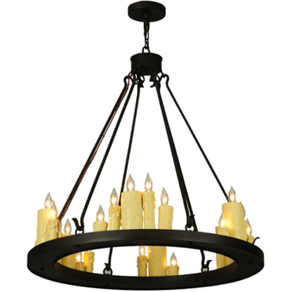Meyda Tiffany Deina 24 Light 36" Wide Taper Candle Style Chandelier