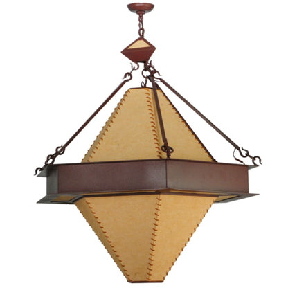 Meyda Tiffany Luxor 6 Light 42" Wide Abstract Pendant